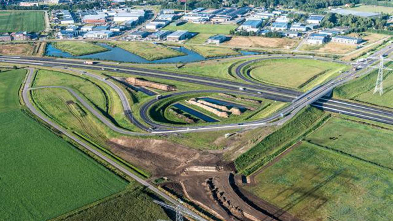 De 'Zoomweg' is nu bijna klaar (Foto: Rijkswaterstaat)