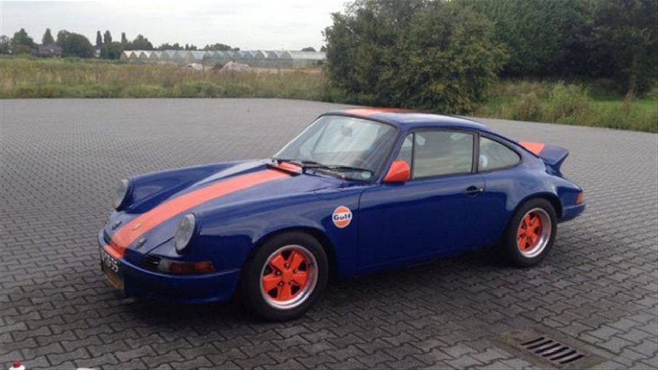 De gestolen Porsche 911 RSR