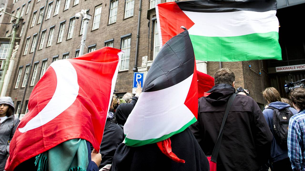 Een eerdere demonstratie in Den Haag