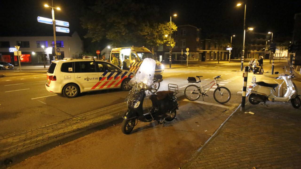 Botsing in Eindhoven (foto: Hans van Hamersveld / SQ Vision)