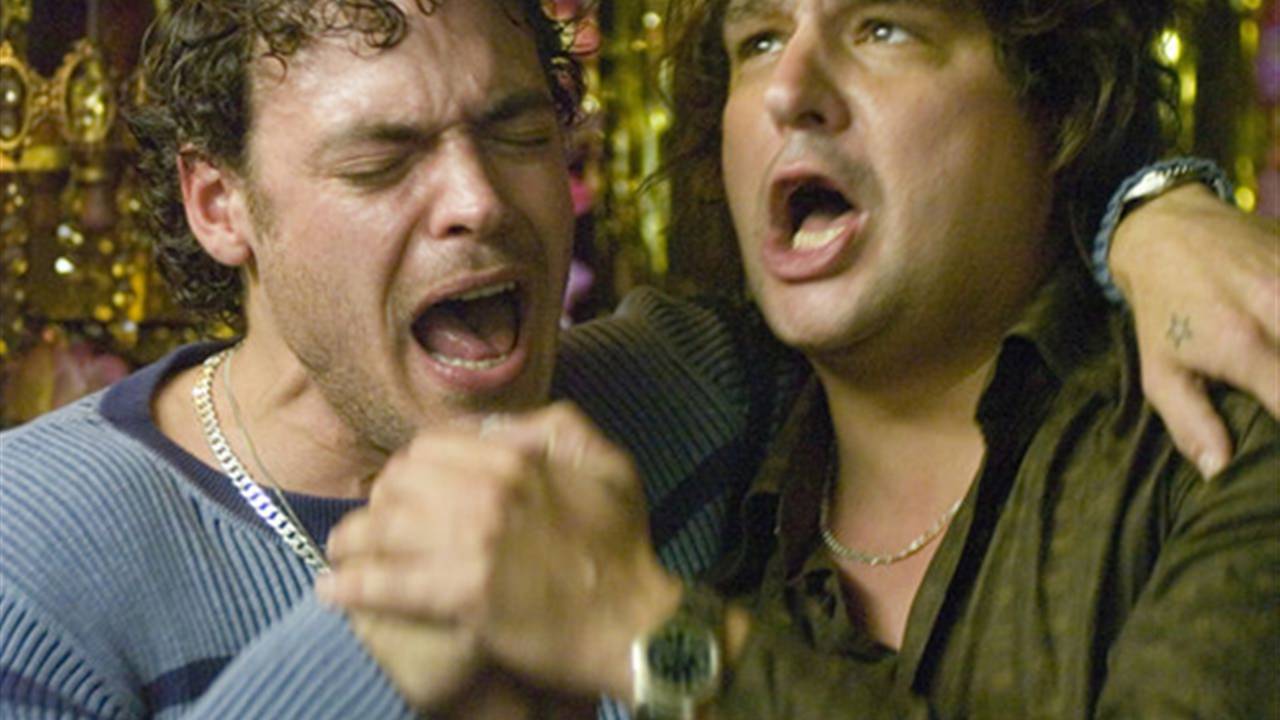 Fedja van Huêt en Frank Lammers in 'Wilde Mossels'