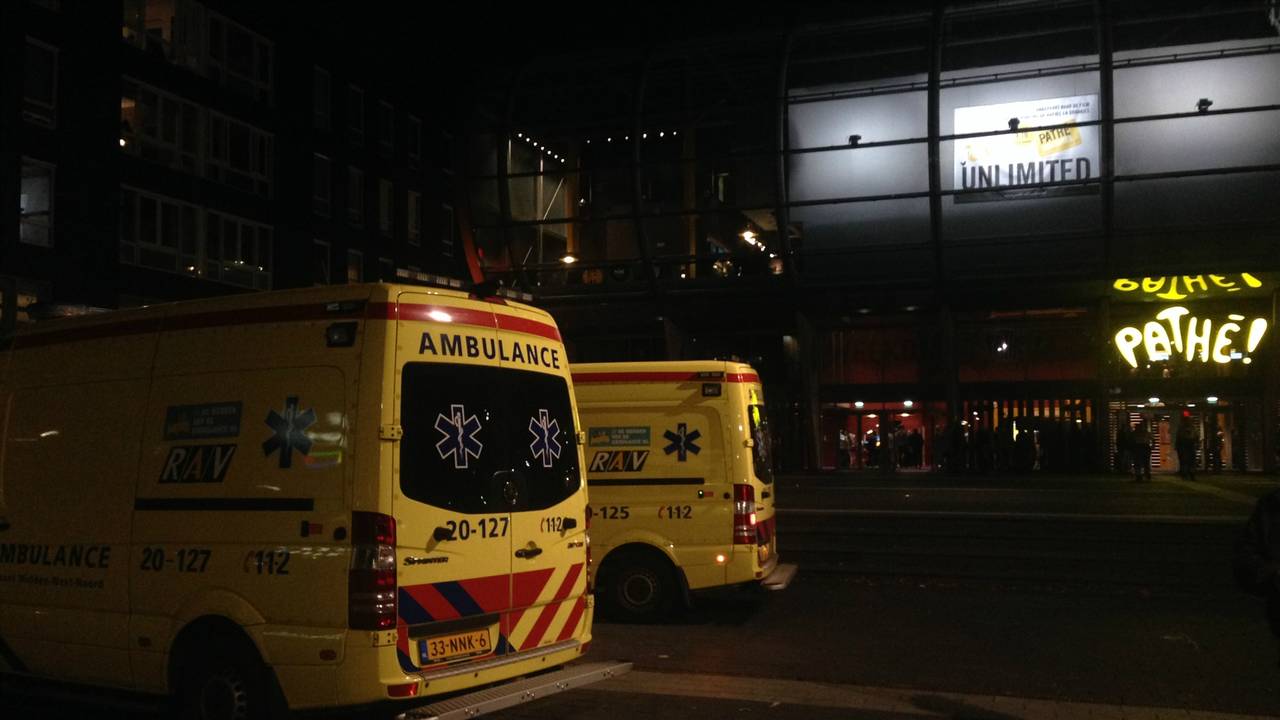 Bezoeker Pathé Breda wordt onwel