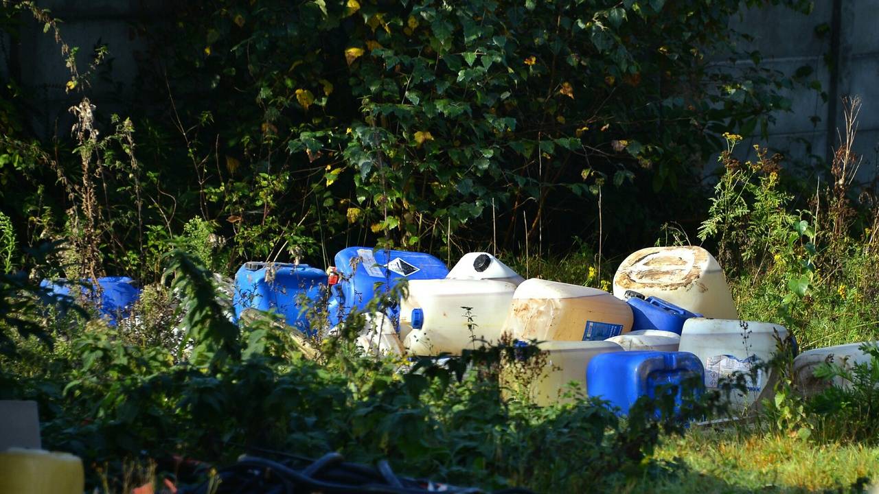 Eén van de vele drugsdumpingen in Brabant (foto: archief).
