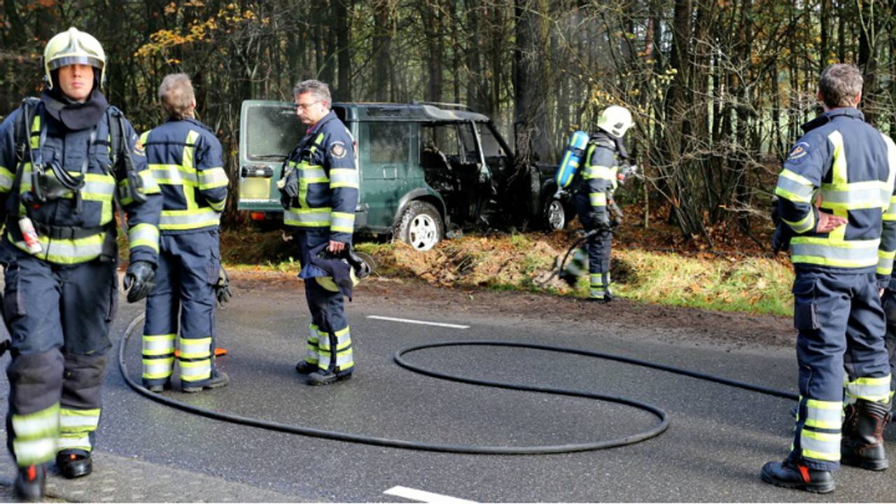 Het slachtoffer moest uitwijken voor een tegemligger (foto: SQ Vision)
