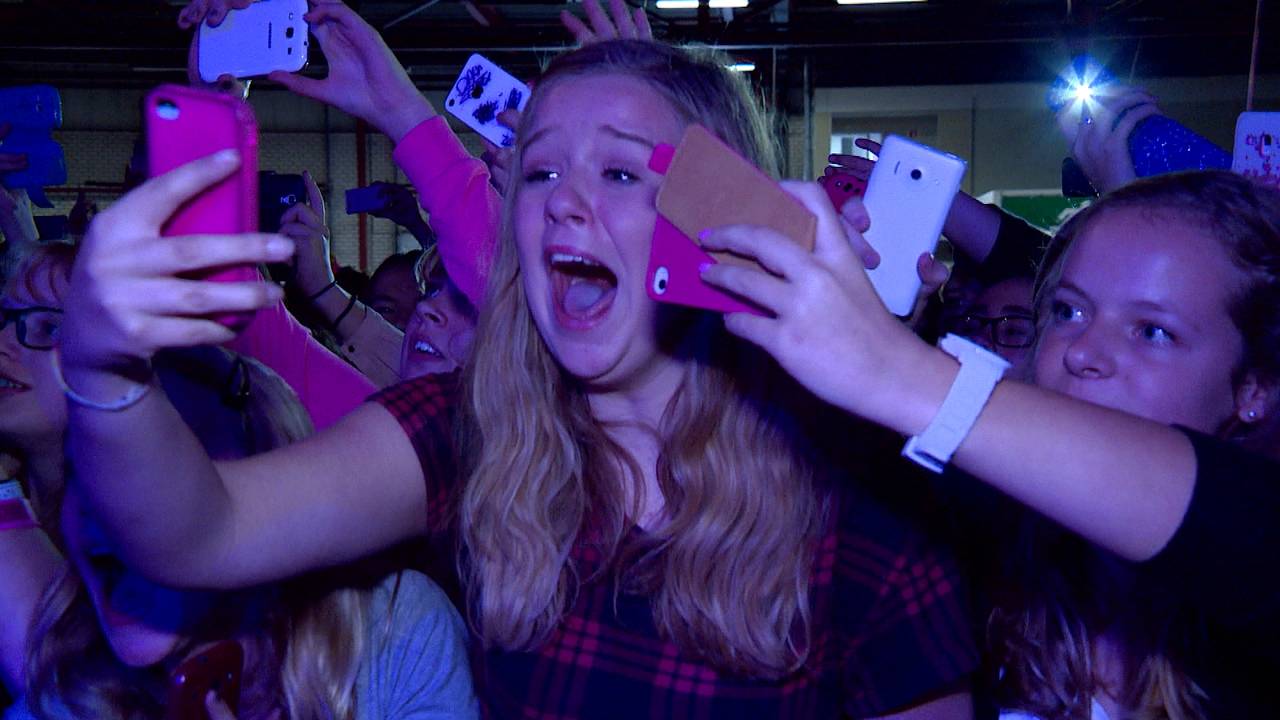 Sommige fans waren tot tranen toe geroerd