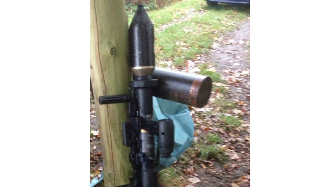 De raketwerper. Foto: Erik de Jonge