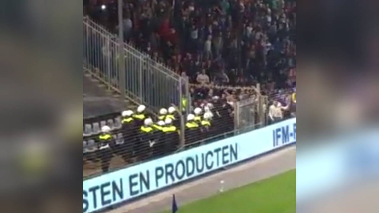 Ongeregeldheden tijdens de wedstrijd