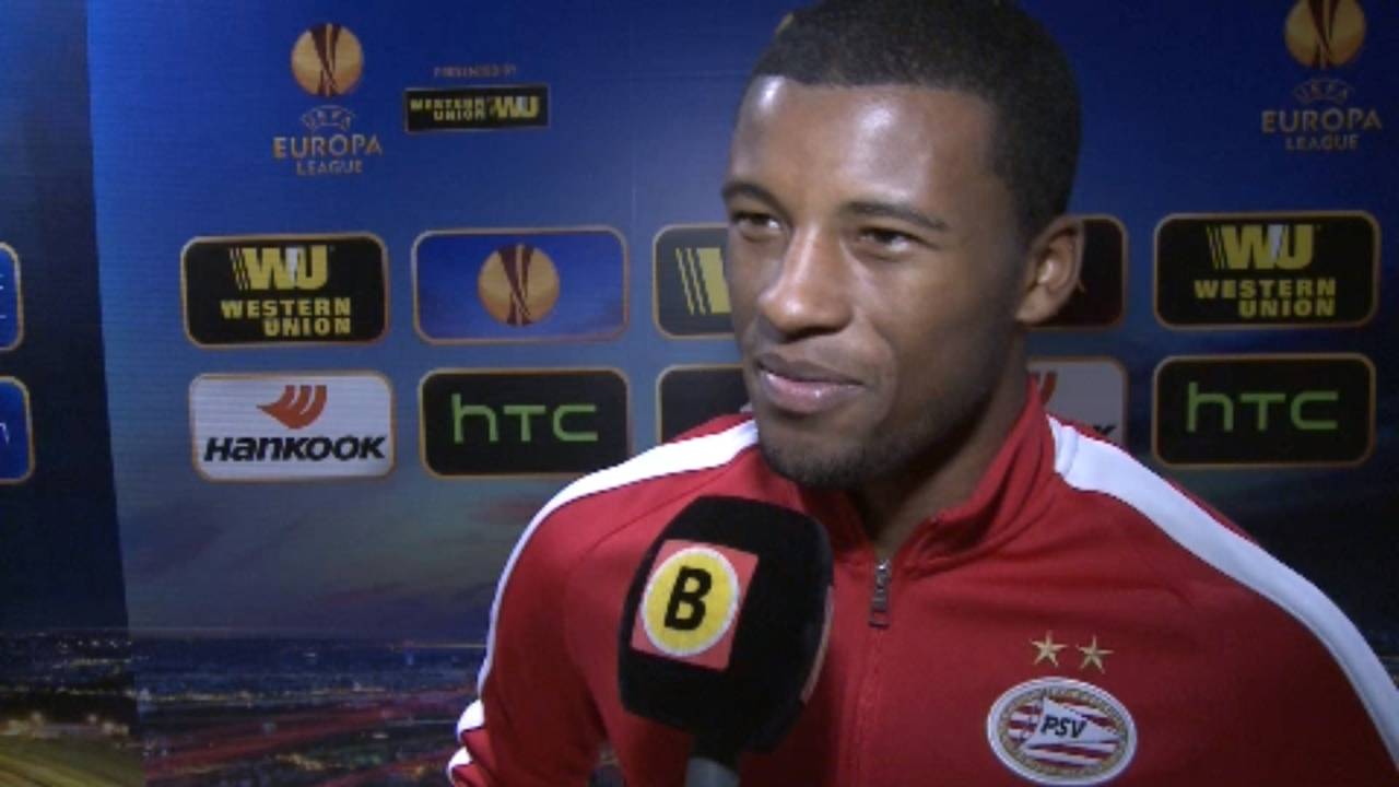 Wijnaldum na de wedstrijd
