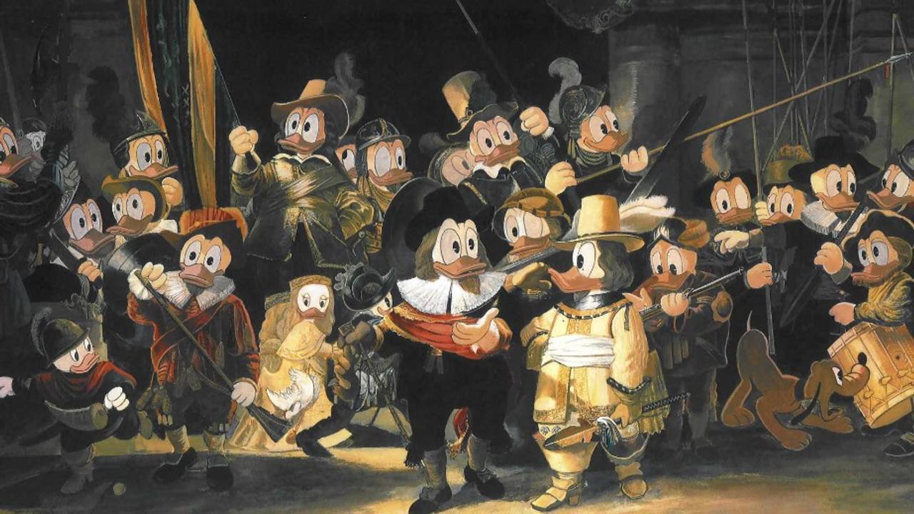 Donald Duck in Nachtwacht