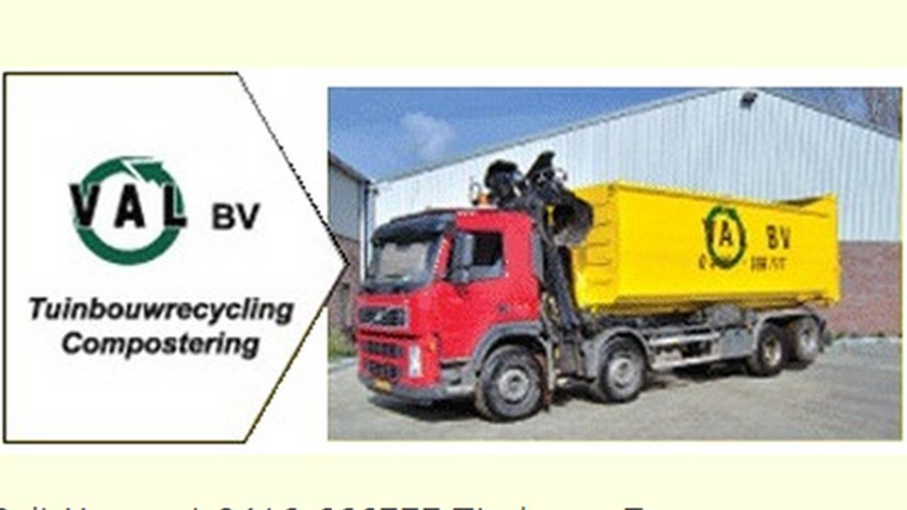 VAL BV in Haarsteeg verwekt compost (bron: Valbv.nl)