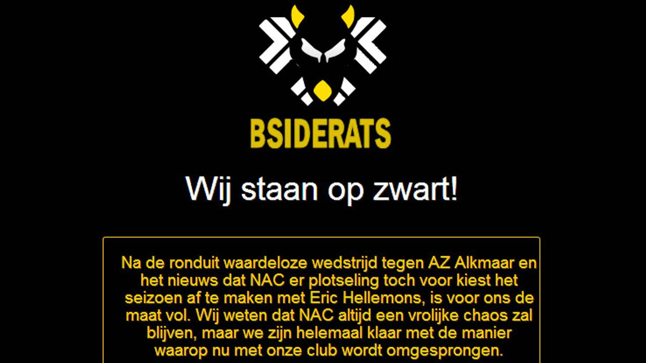 B-Side Rats op zwart