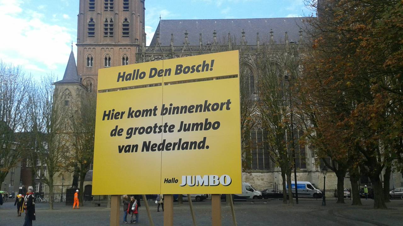 Jumbo bij de Sint Jan? (foto: Arianne de Jong)