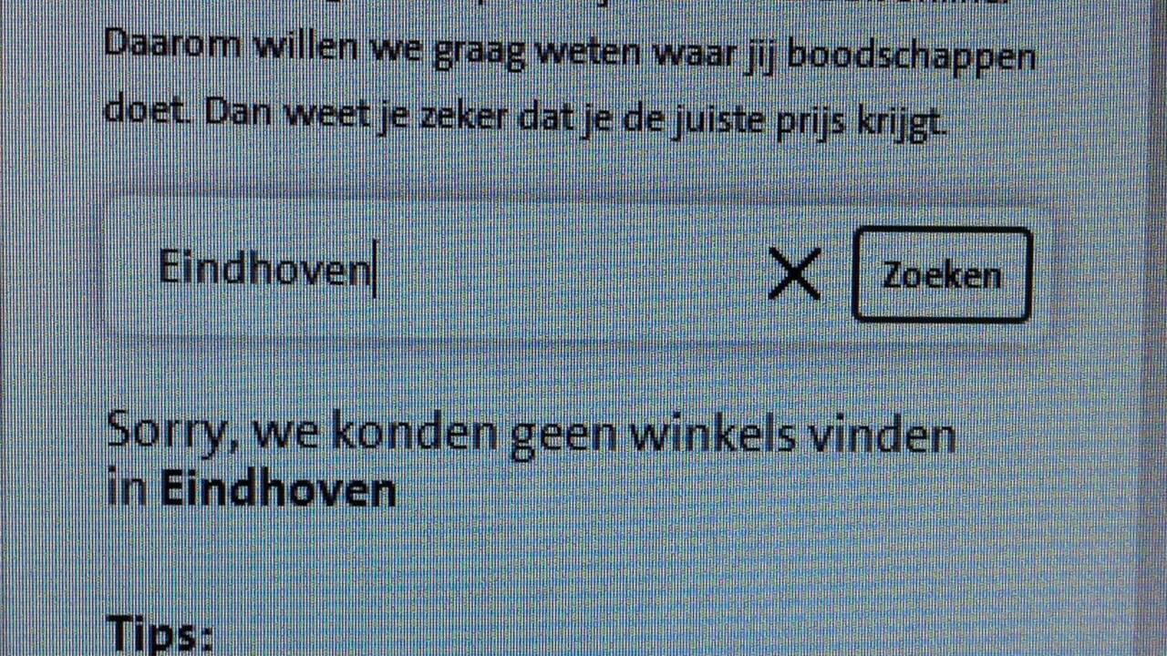 Geen Jumbo winkel gevonden in Eindhoven