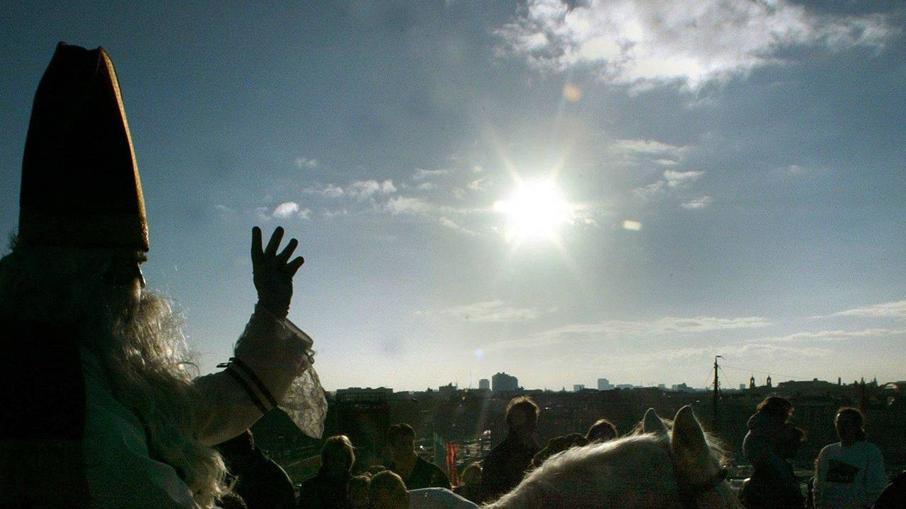 Sint is er klaar voor (foto: ANP)