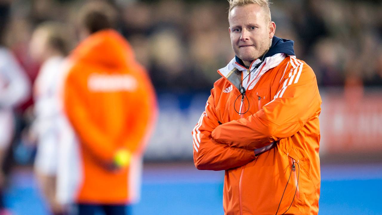 Debuterende coach Sjoerd Marijne weet Oranje niet naar finale te loodsen (VI Images)