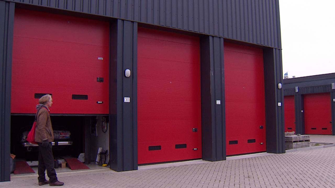 De garageboxen in Den Bosch