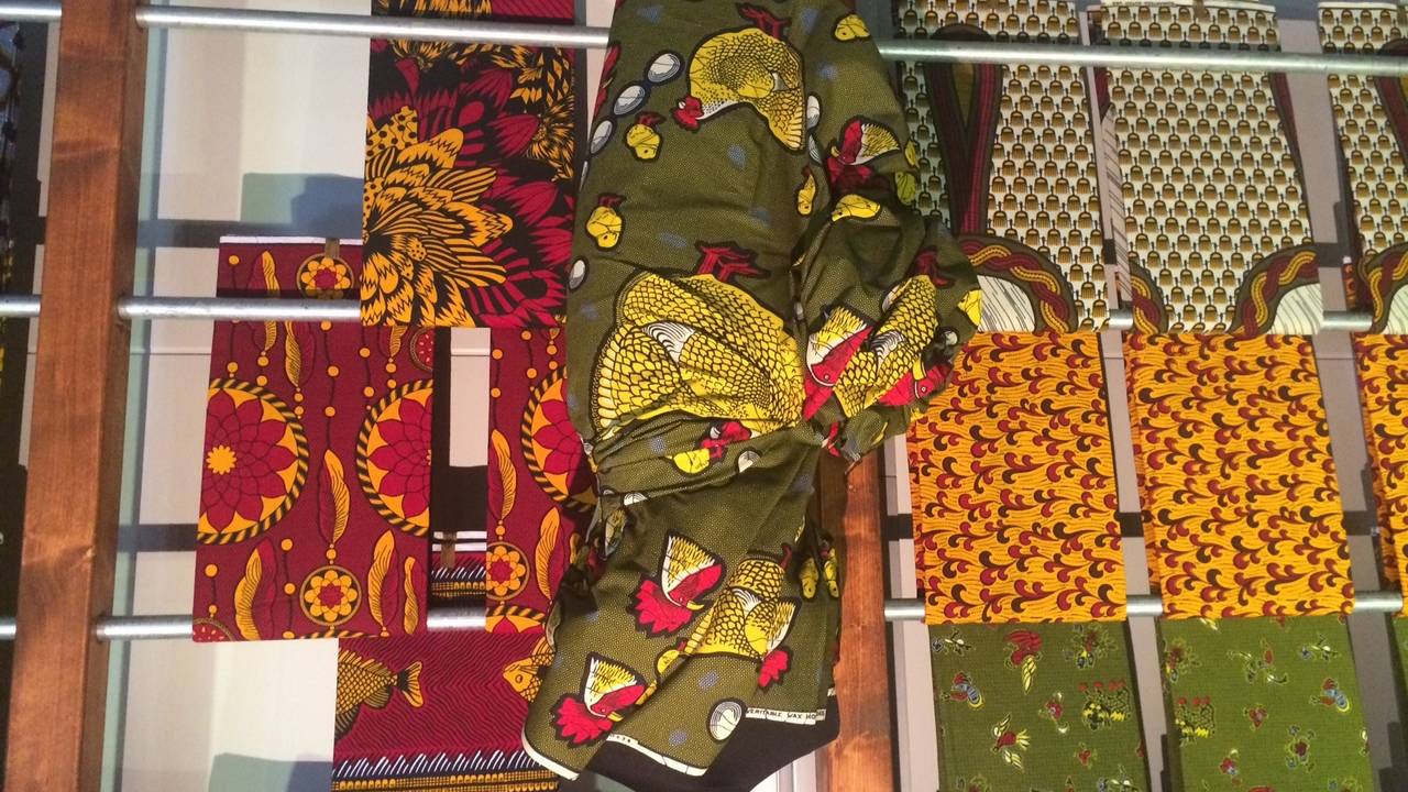 Stoffen gemaakt door het Helmondse Vlisco (Foto: archief)