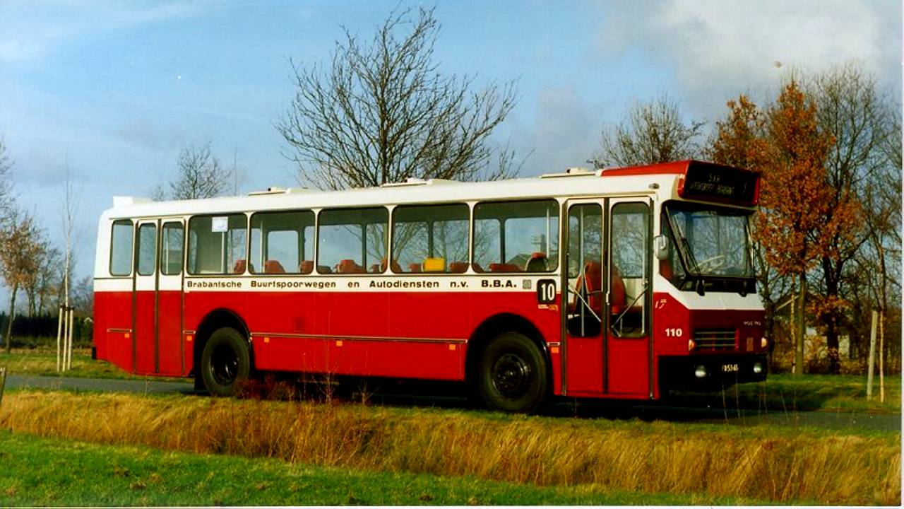 Een oudgediende (bus) van de BBA