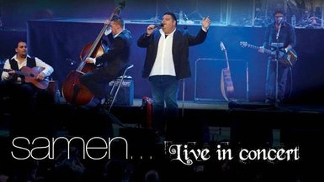 Django Wagner tijdens het concert.