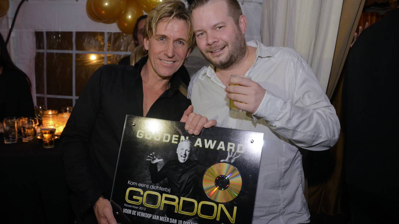 Trotse René Schuurmans met mede-componist Pieter van Schooten (Foto: Jeanne Mathijssen)