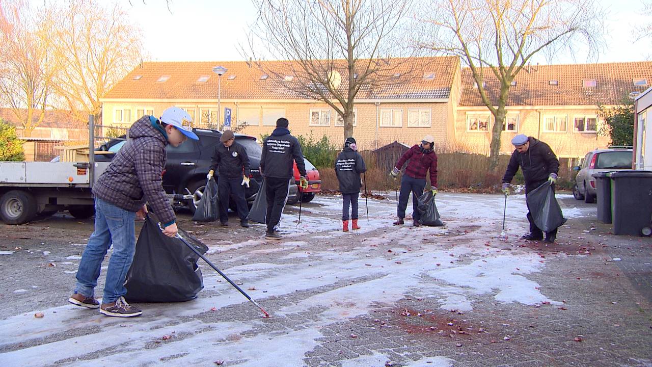 Vuurwerk ruimen in Drunen