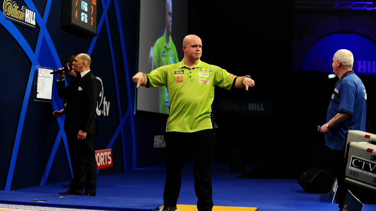 Darter Michael van Gerwen blijft eerste op wereldranglijst