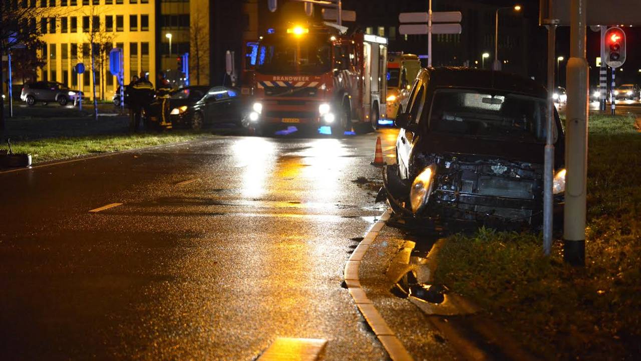 De automobilisten zouden zijn geschrokken van een brandweerauto. Foto: Perry Roovers / SQ Vision
