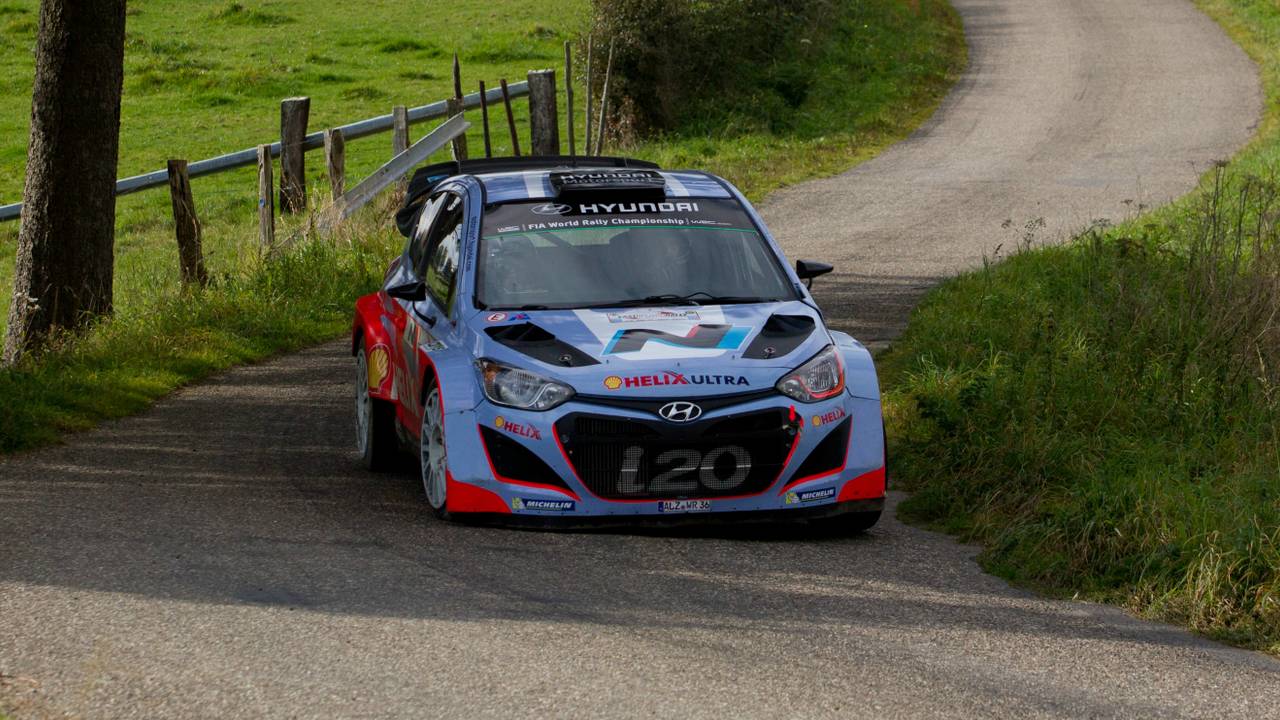 Kevin Abbring gaat voor Hyundai rally's rijden. (Foto: Dré Galliart)