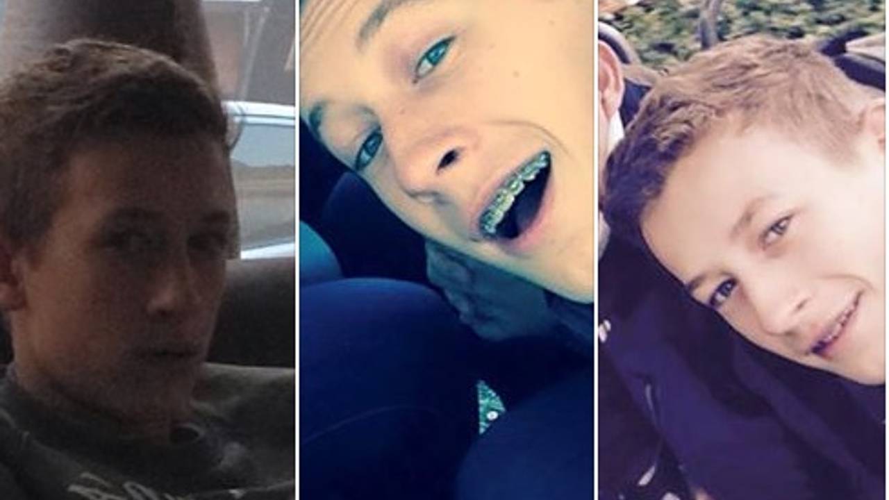 De 16-jarige Tijn van Dinther is vermist. (Foto Facebook)