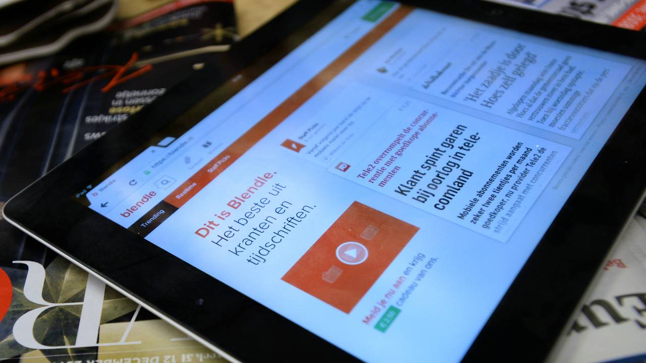 Kinderen van de Tweesprong hebben weer nieuwe tablets (foto: ANP)