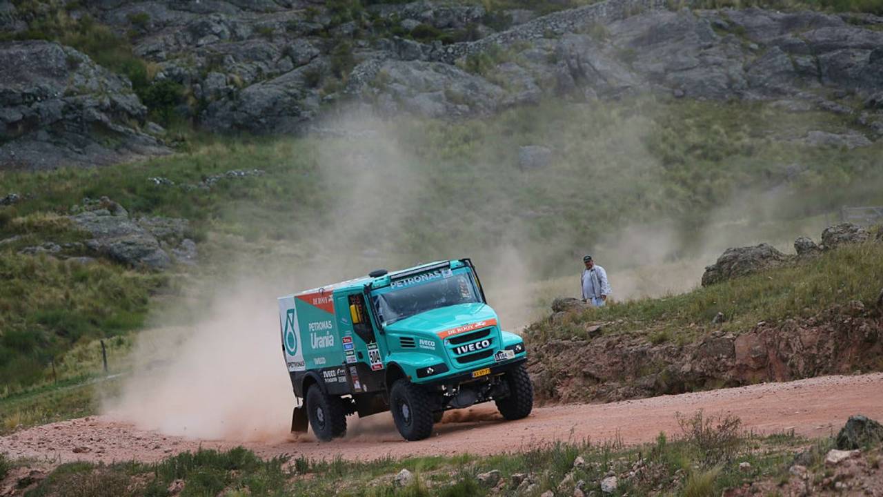 Hans Stacey in etappe 2