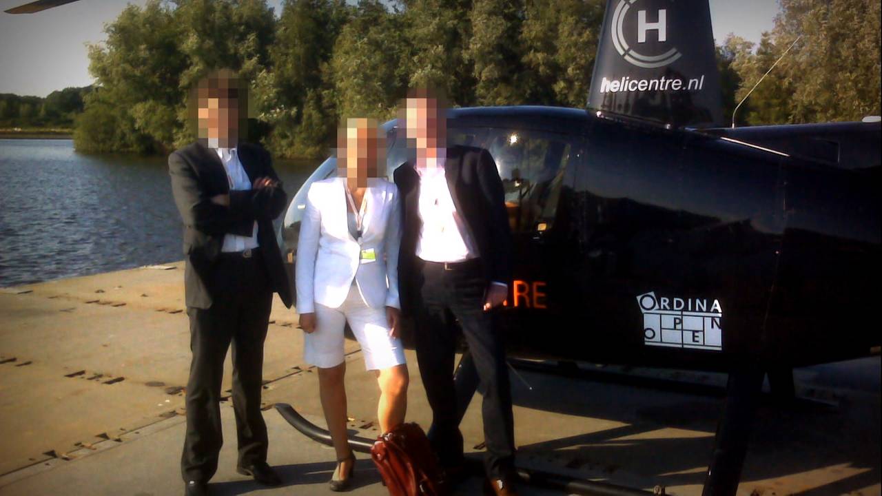 De IND-manager die werd ingevlogen op de foto (Foto: Zembla)