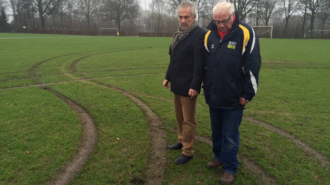 Vincent van Liempt en Piet van den Boom van BlauwGeel '38 (foto: Tonnie Vossen)