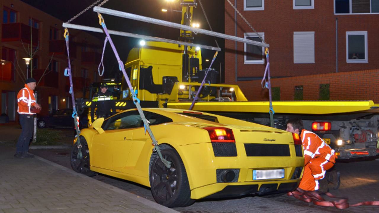 Lamborghini onterecht in beslag genomen