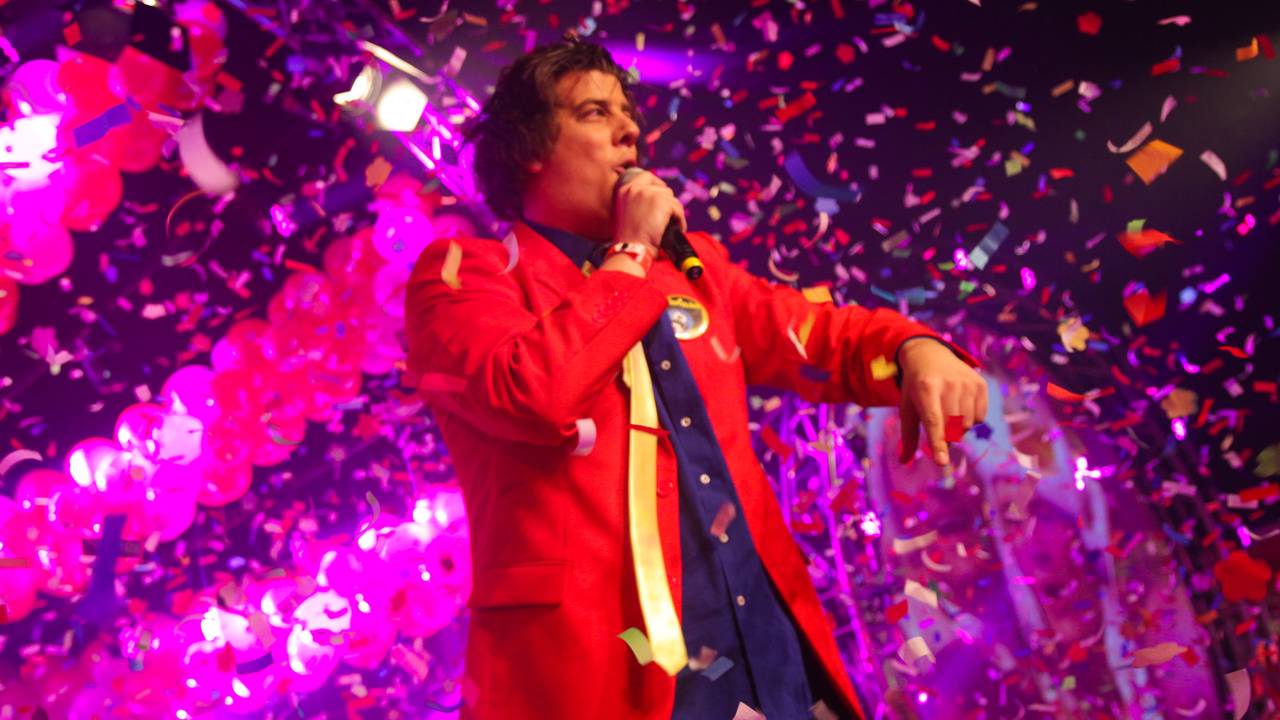 Snollebollekes kan dit weekend niet optreden op zijn eigen feest. (Archieffoto: Twan Spierts)
