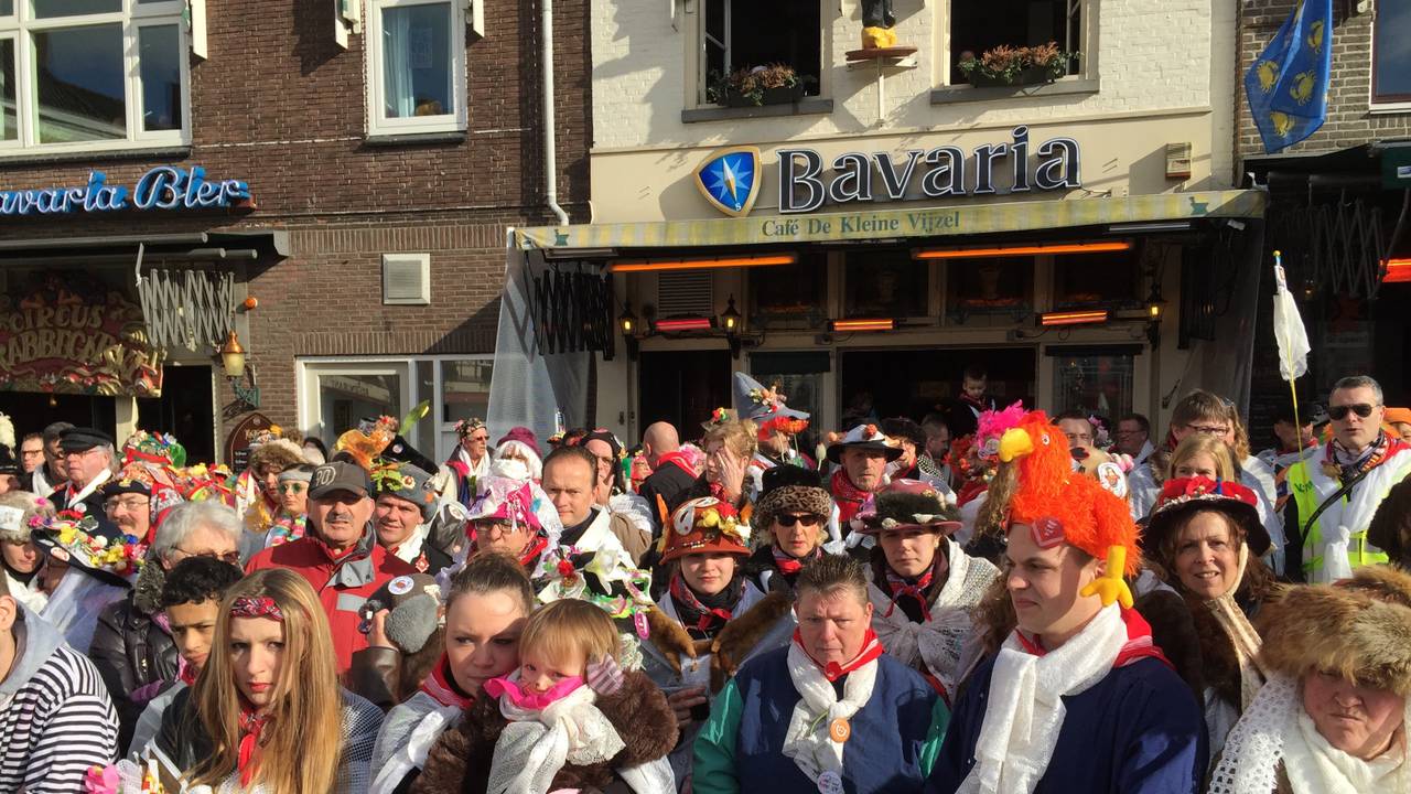 Buiten in de zon en dan een biertje