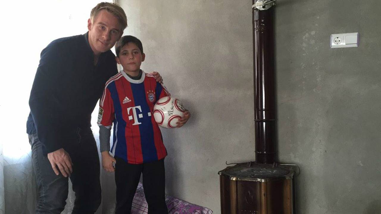 Art Rooijakkers en Mohammed (Foto: Art Rooijakkers / Twitter)