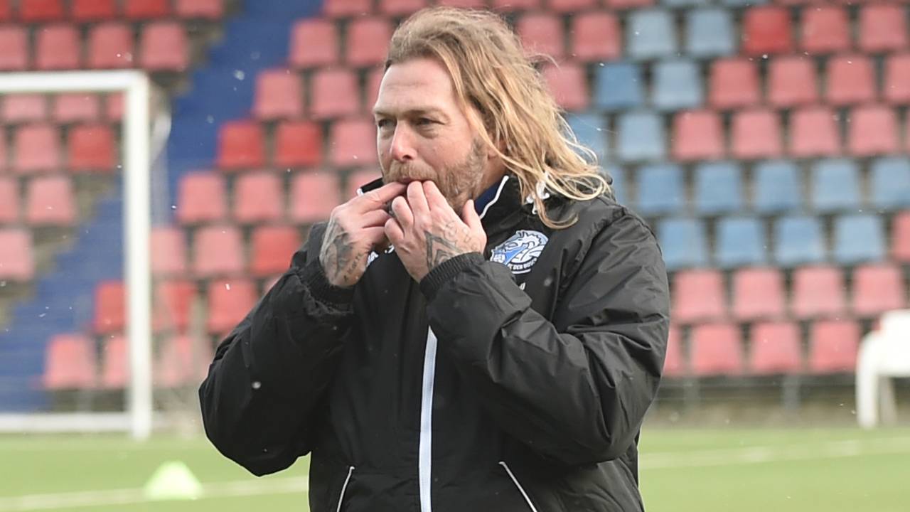 René van Eck, coach van FC Den Bosch (foto Henk van Esch)