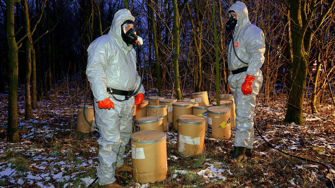 De tonnen zijn opgeruimd (foto: Toby de Kort/De Kort Media)