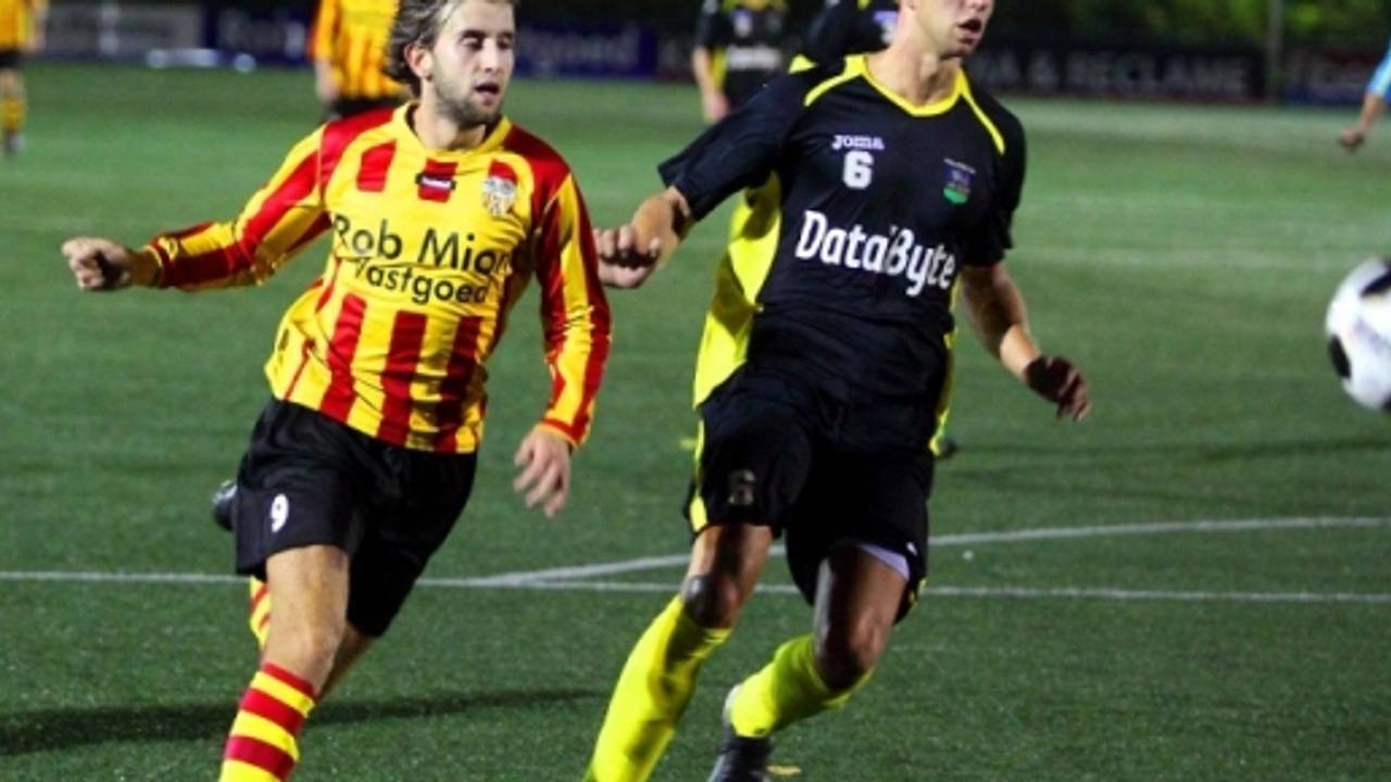 DOSKO en Halsteren in actie tijdens een derby (Foto: website DOSKO)