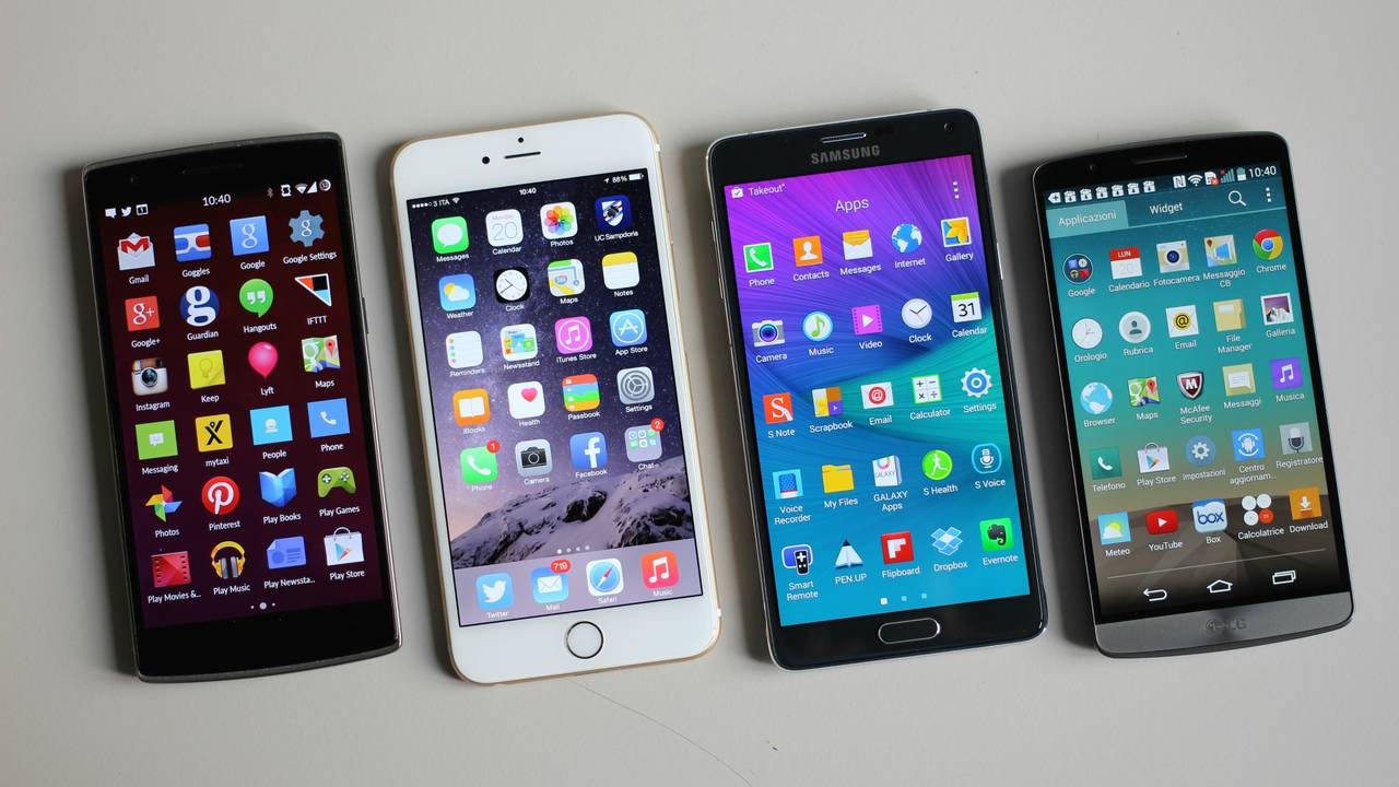 De dieven hadden hun oog laten vallen op verschillende smartphones. (archieffoto: Flickr/Maurizio Pesce)