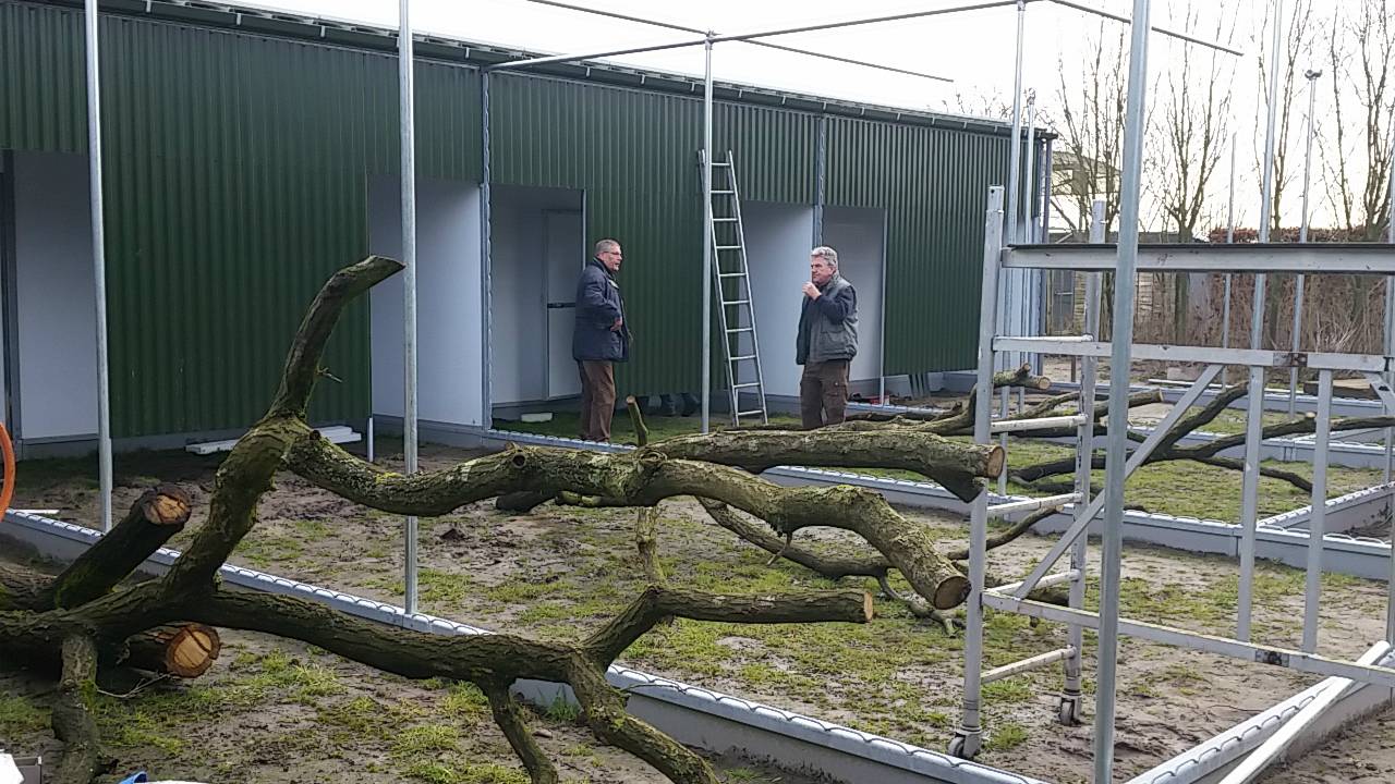 Vogelrevalidatiecentrum Zundert breidt uit en bouwt twintig extra hokken