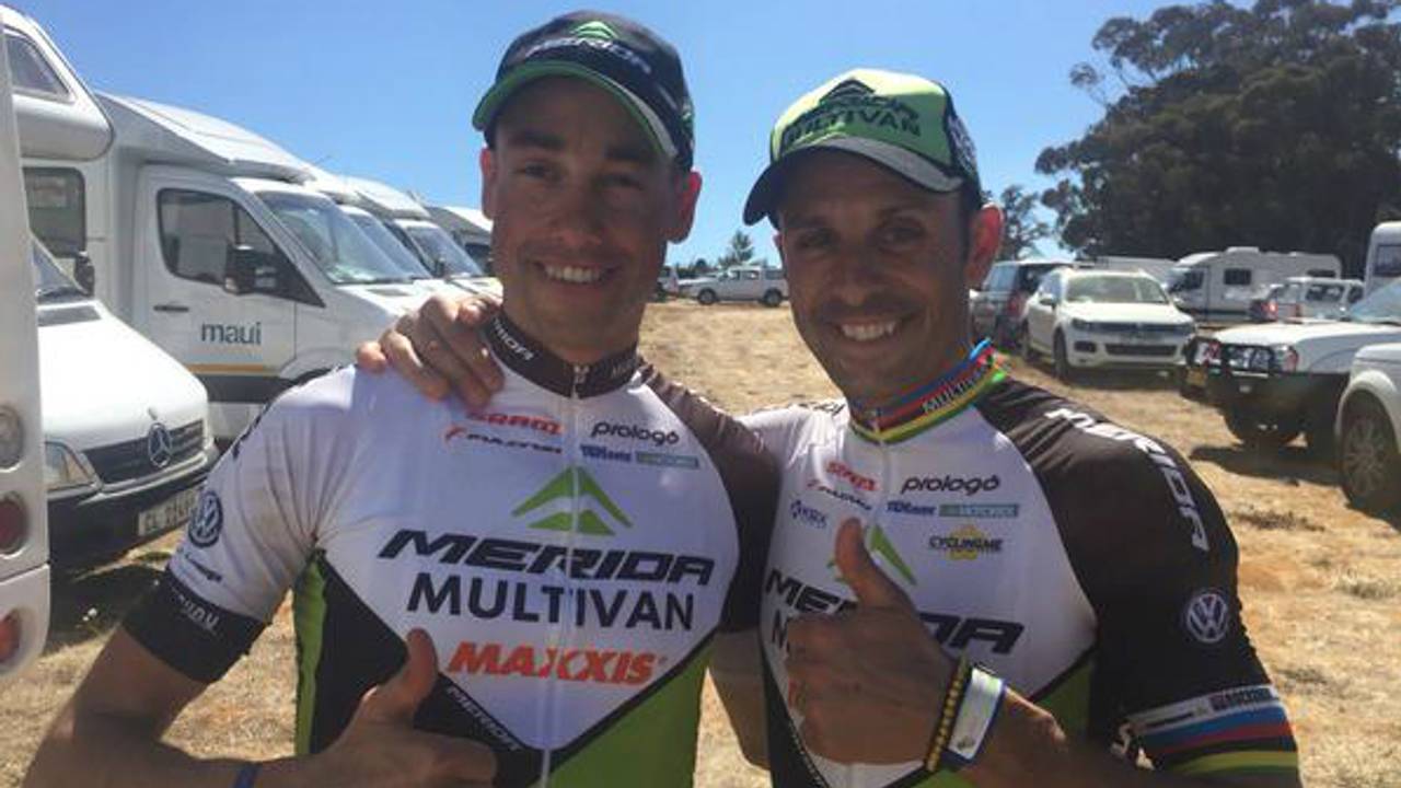 Rudi van Houts tweede in slotetappe Cape Epic
