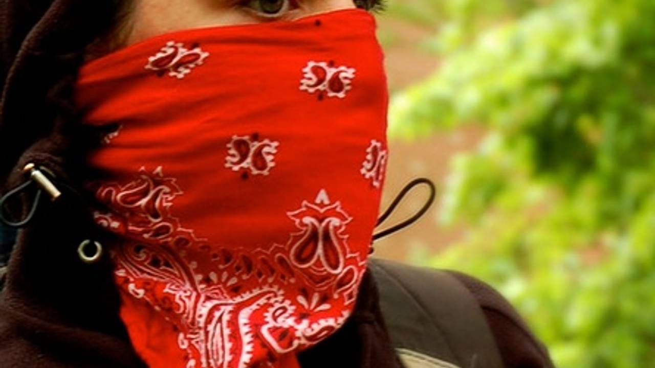 Iemand met een rode bandana. (archieffoto)