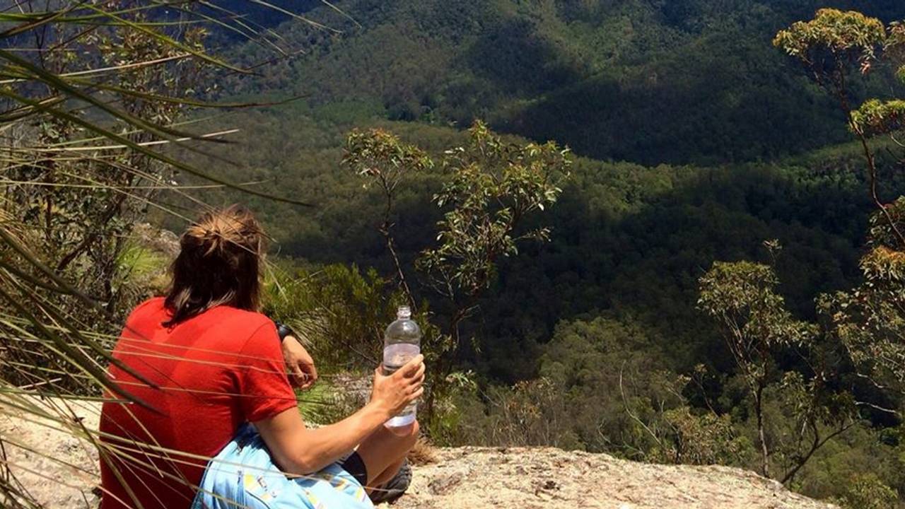 Ken Boogers ging in zijn eentje backpacken (bron: Facebook)