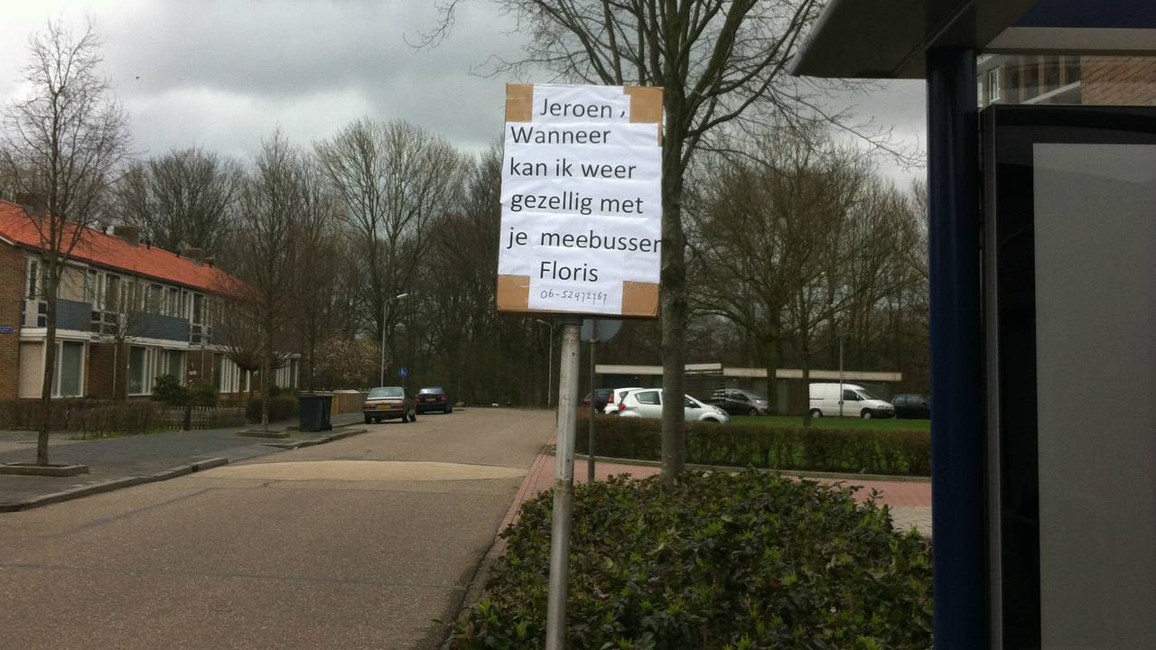 De creatieve contactadvertentie van Floris Franken.