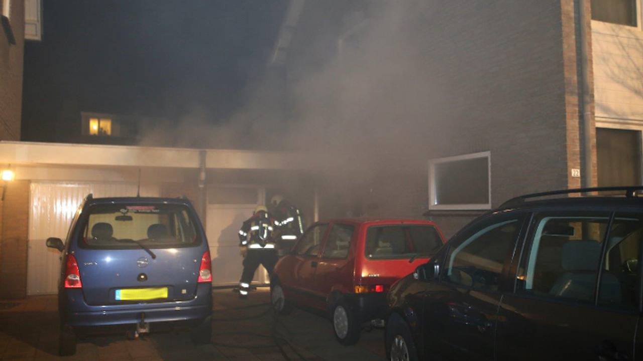 Brandweer ter plekke (foto: Bart Meesters / Meesters Multi Media)