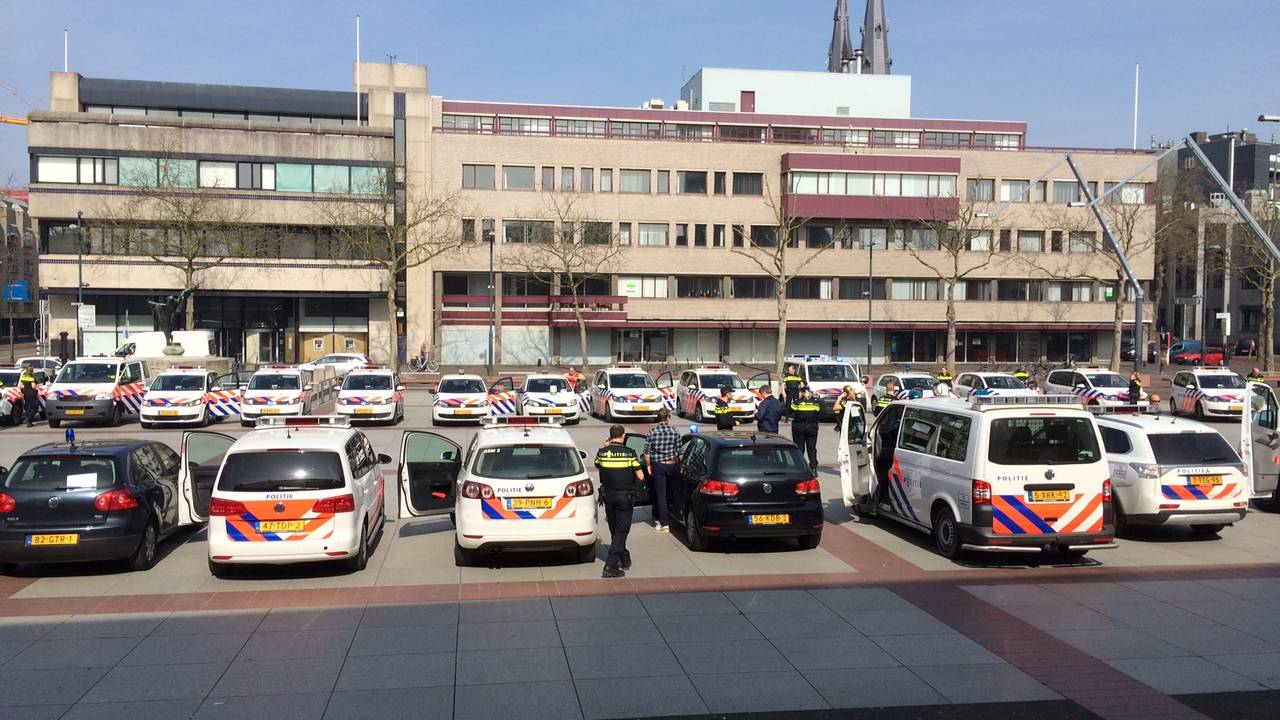 Het stadhuisplein Eindhoven