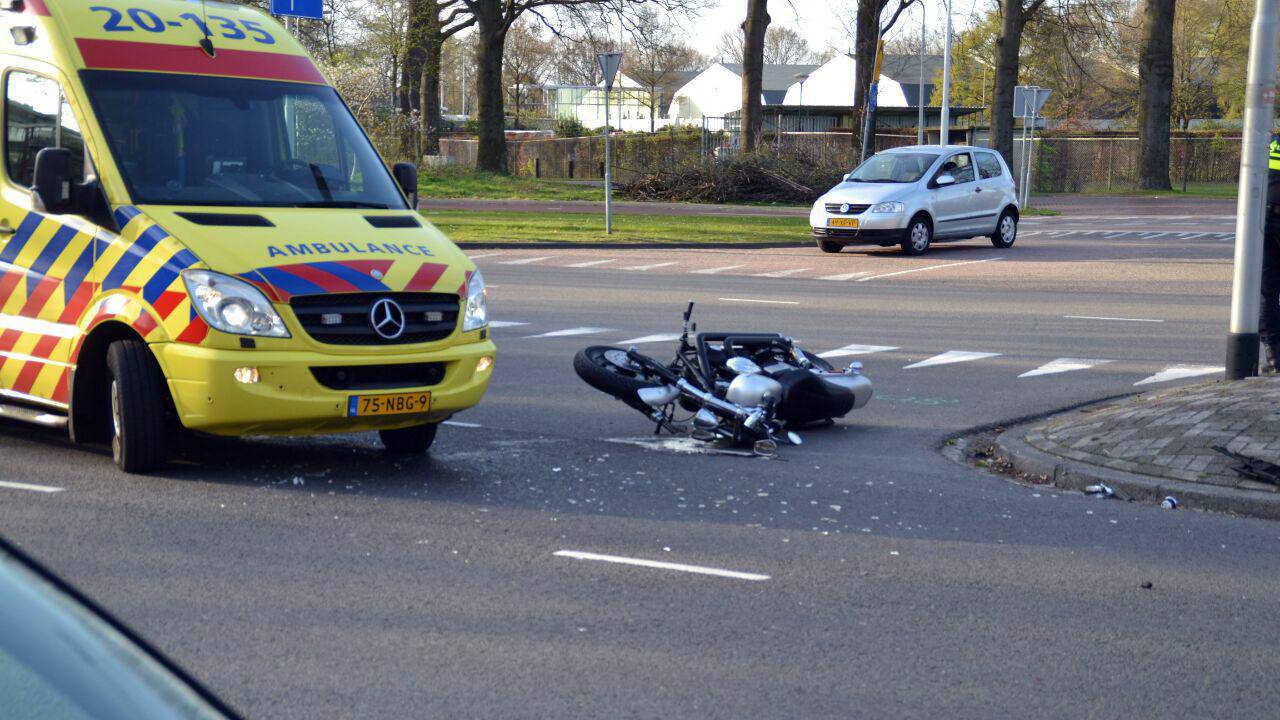De motor raakte zwaar beschadigd. Foto Jaco Wildschut/Persbureau GinoPress