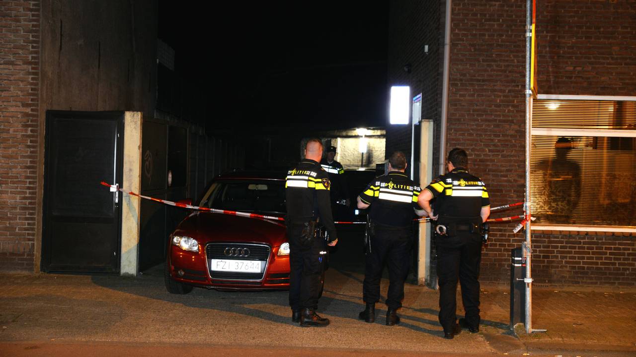 De wagen kon alsnog worden gestopt (foto: Toby de Kort/De Kort Media)